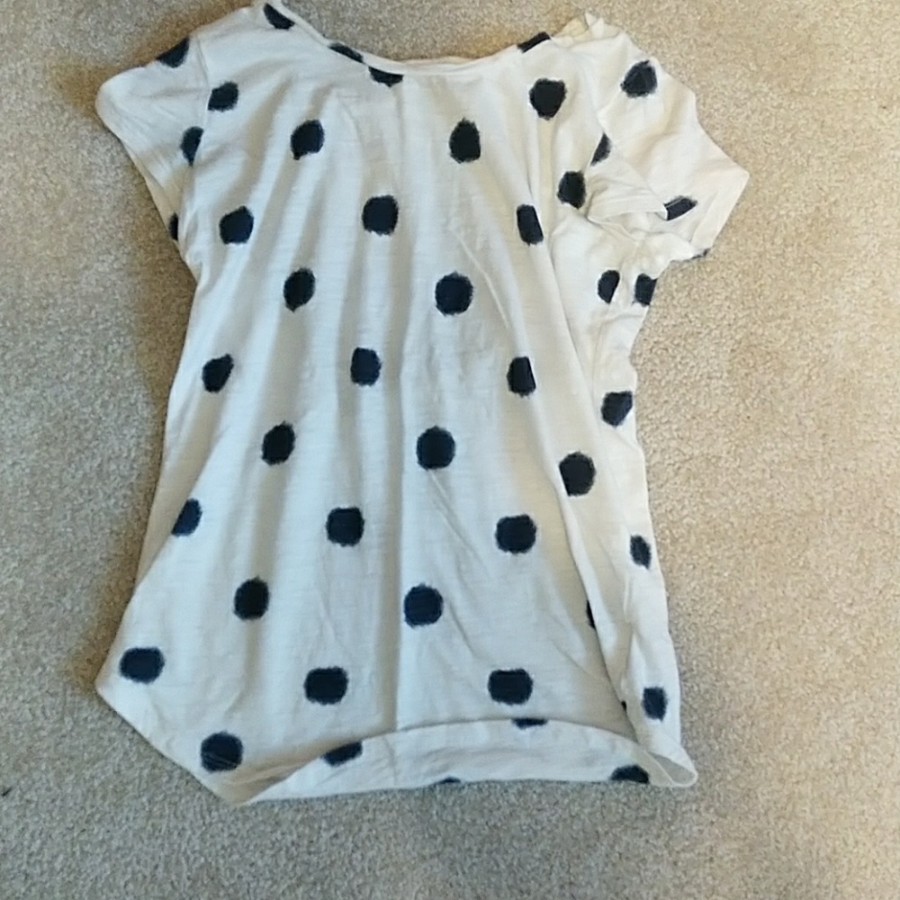 A polka dot t-shirt